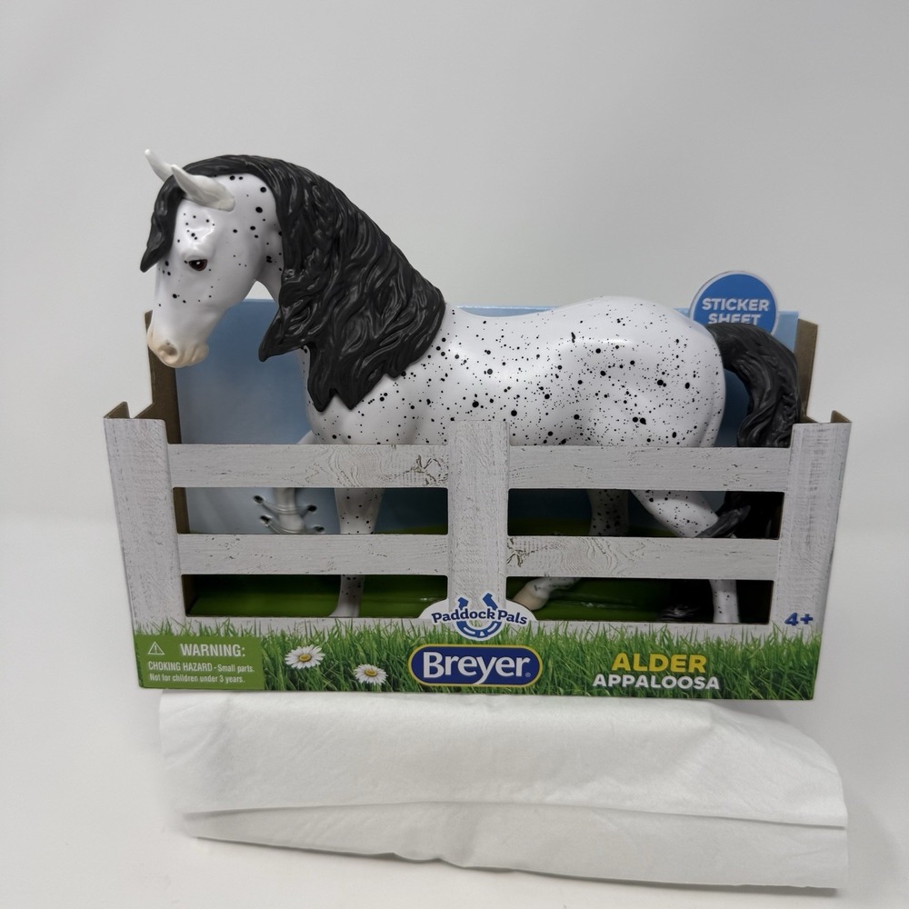 Breyer® Paddock Pals toy horse figure (8 x 6 inch) - Alder the Appaloosa